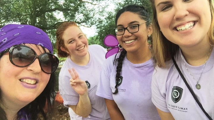 Family First Firm Walks To End Alzheimer's!  T-Shirt Photo