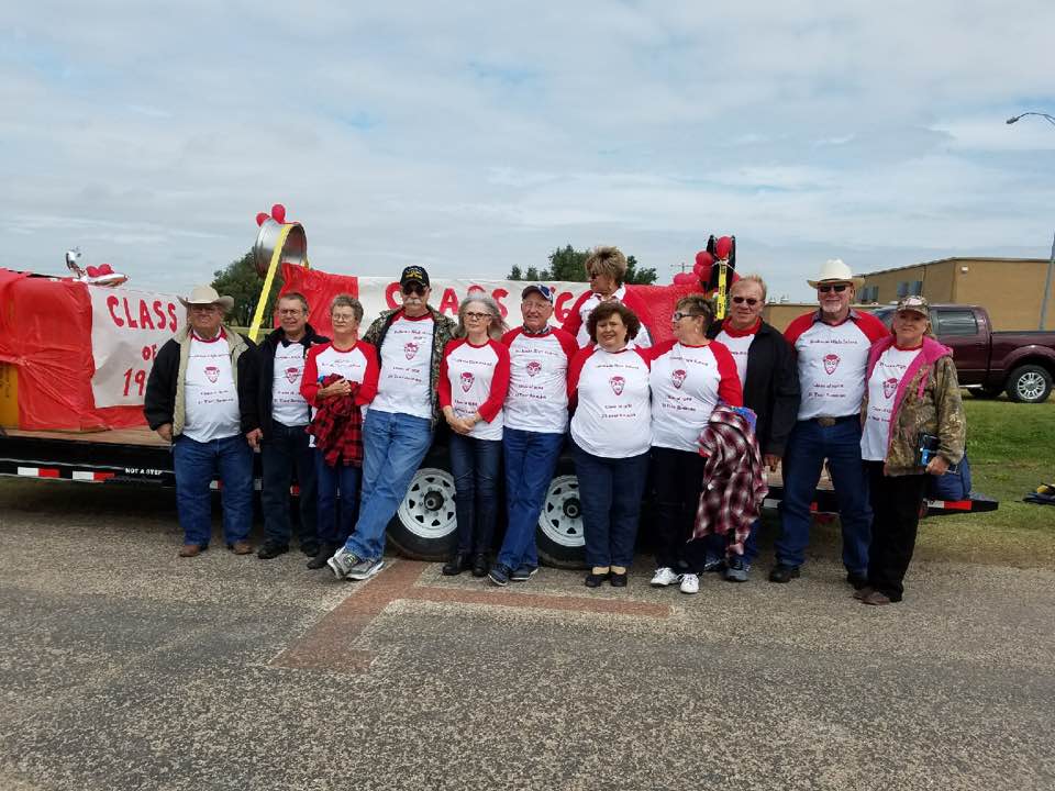 Custom TShirts for Texhoma High School Class Of 1968 50 Year Reunion Shirt Design Ideas