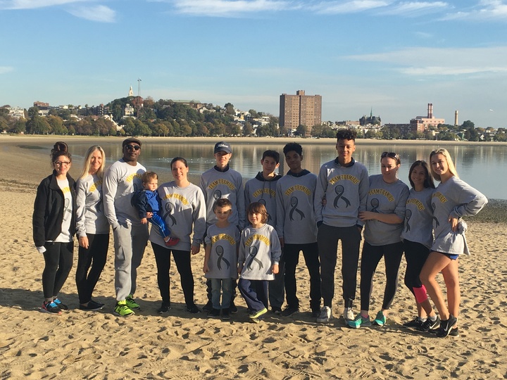 Team Tramiris @ Boston Brain Tumor Walk T-Shirt Photo