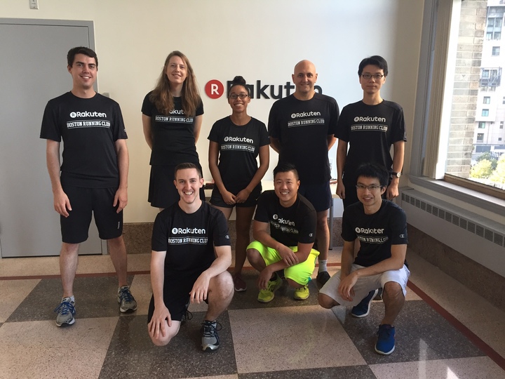 Rakuten Boston Running Club T-Shirt Photo