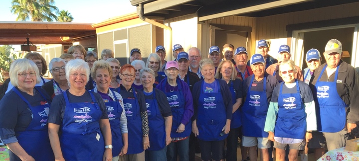 Estate Sale Team Ready To Work With New “Work Aprons!” T-Shirt Photo