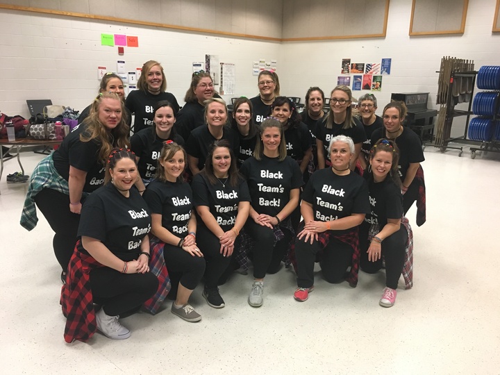 Black Team’s Back! T-Shirt Photo