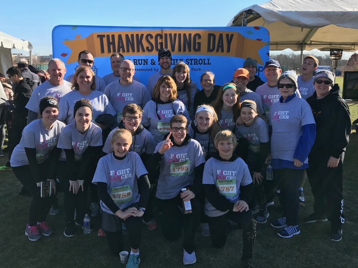 Family Thanksgiving 5 K T-Shirt Photo