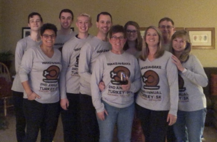 2nd Annual Wake N Bake Turkey Trot T-Shirt Photo