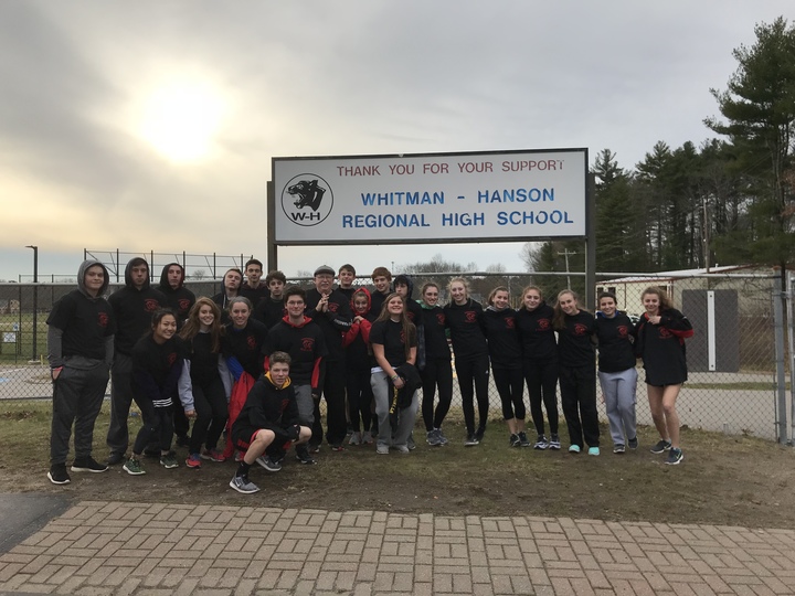 Whitman Hanson Indoor Track Team T-Shirt Photo