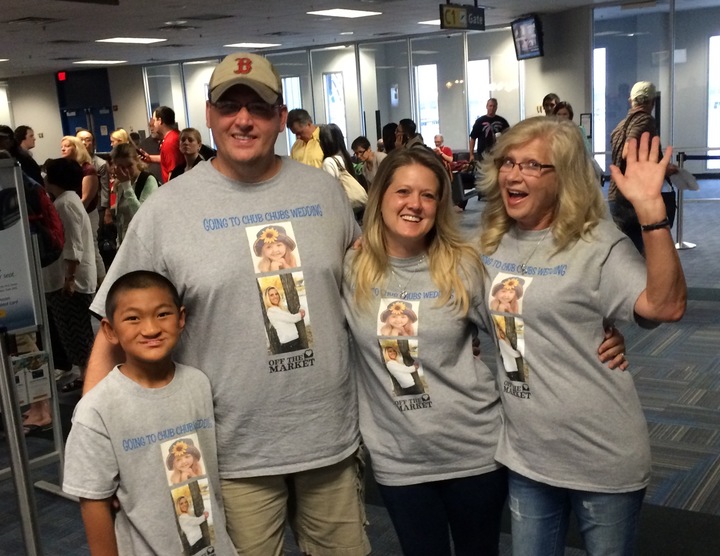 Granddaughter Wedding T-Shirt Photo