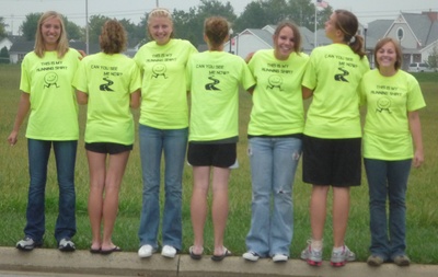 Girls Cross Country Team T-Shirt Photo