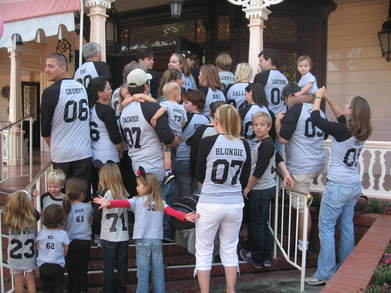 Headley Family Trip To Disneyland T-Shirt Photo