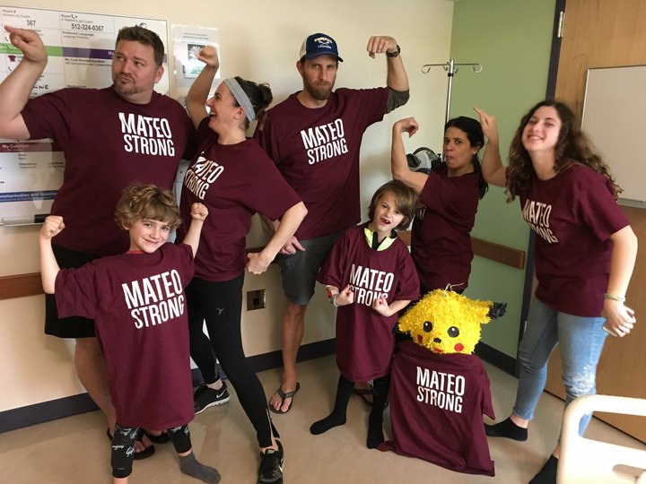 Mateo’s Awesome Support Group At The Children’s Hospital In Austin, Tx T-Shirt Photo