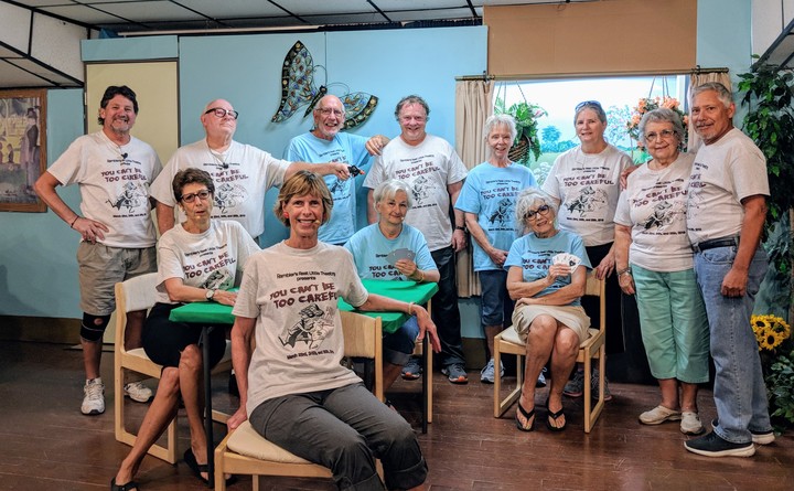 Having Fun At The Tech Rehearsal T-Shirt Photo
