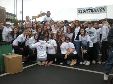 Ago Breast Cancer Walk T-Shirt Photo