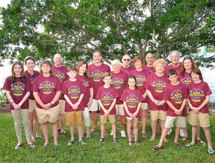 Family Spring Break Front Shot & We Are Smiling! T-Shirt Photo