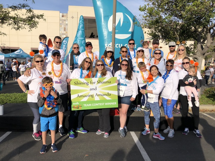 Ms Walk   Team Shining 4 Shauna And Amazing Amanda T-Shirt Photo