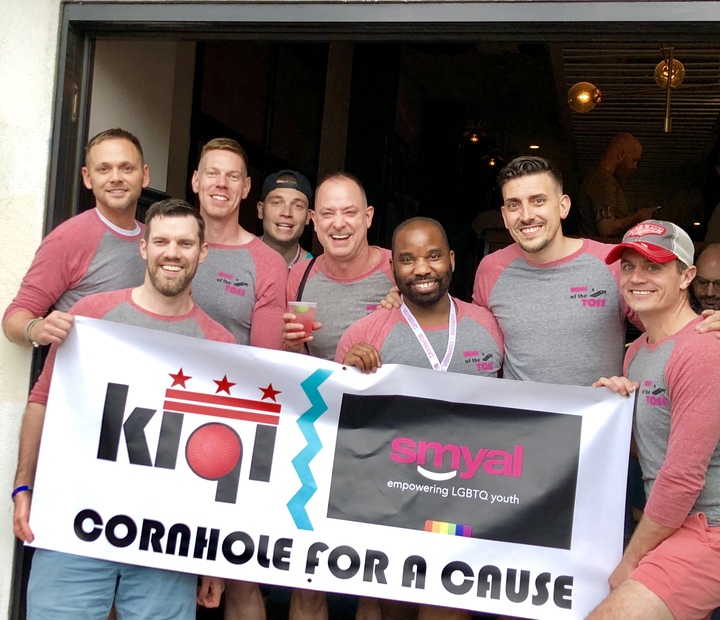 Ki Qi Cornhole For A Cause T-Shirt Photo
