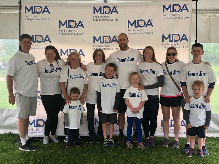 2018 Boston Muscular Dystrophy Walk T-Shirt Photo