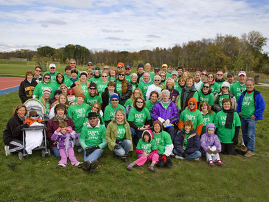 Carp's Crew   Walking To Defeat Als T-Shirt Photo