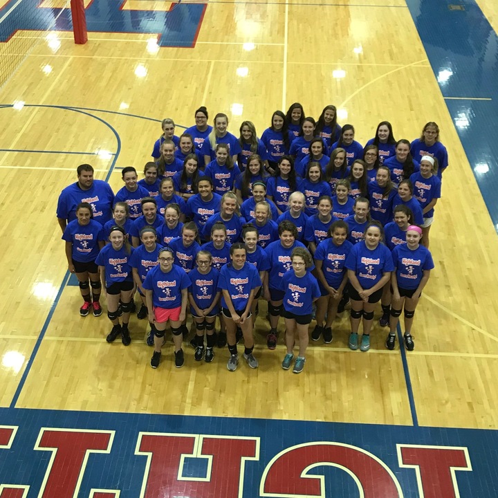 Highland Vball Camp 2018 T-Shirt Photo