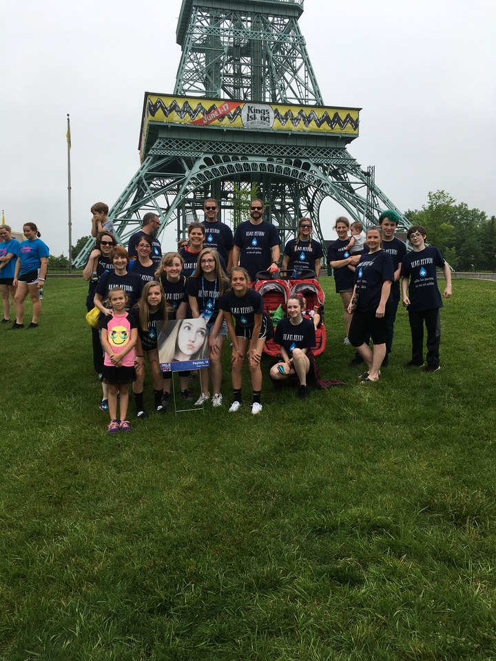 2018 Jdrf One Walk Team Peyton T-Shirt Photo