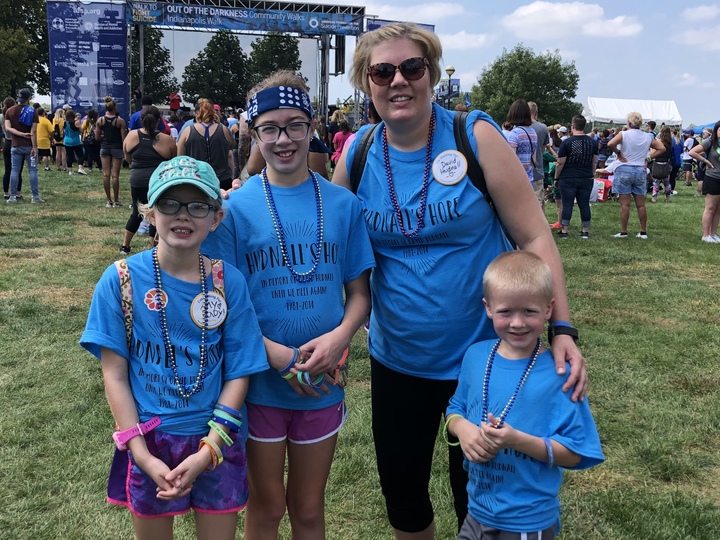Indianapolis Out Of The Darkness Walk T-Shirt Photo