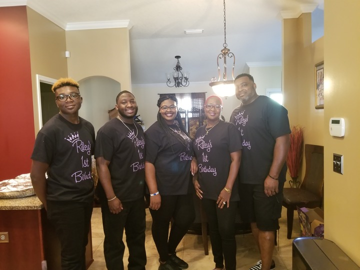 Riley's 1st Birthday T-Shirt Photo