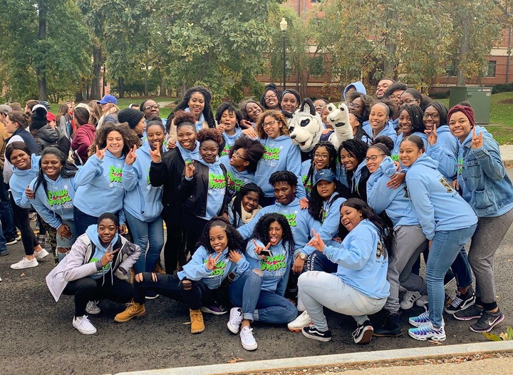 U Conn Homecoming Parade: African American Cultural Center Team T-Shirt Photo