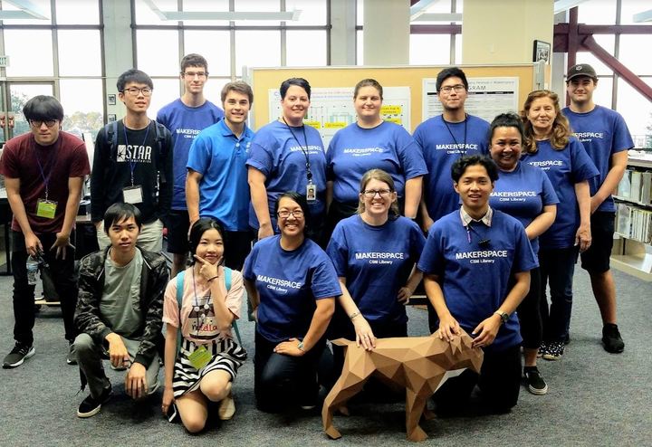 Makers @College Of San Mateo Library T-Shirt Photo