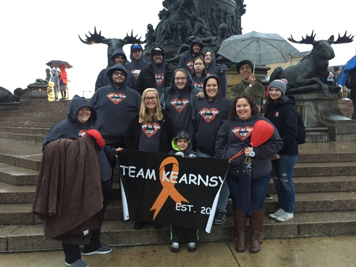 Team Kearnsy At Light The Night 2018 T-Shirt Photo