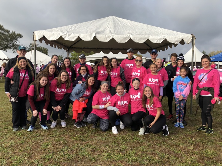 Making Strides Against Breast Cancer  T-Shirt Photo