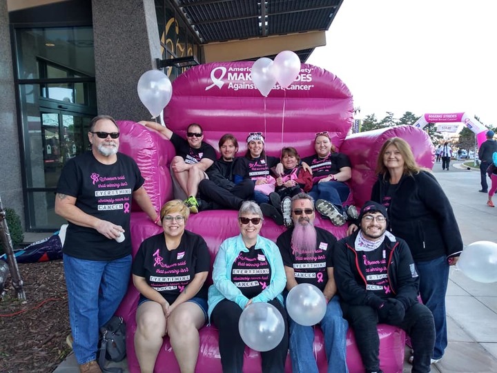 Jean's Dream Team: Breast Cancer Walk 2018 T-Shirt Photo