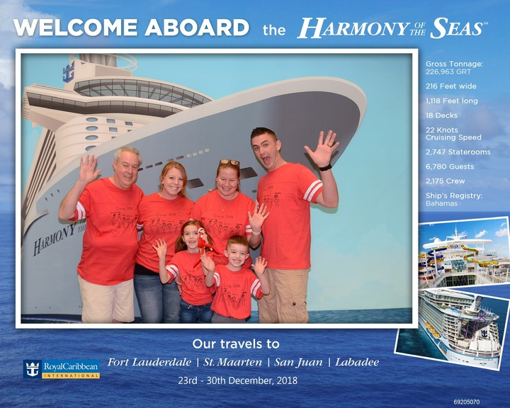 Family Cruise 2018 T-Shirt Photo
