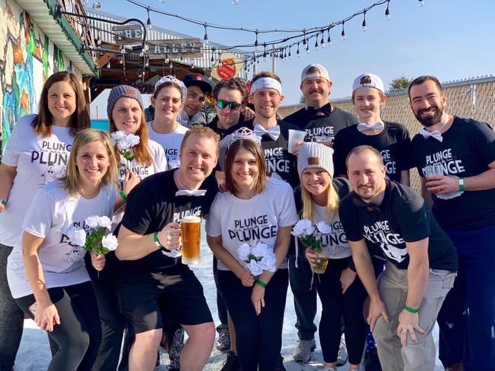 The Plunge Before The Plunge!  T-Shirt Photo