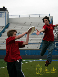 Ultimate Frisbee In Action T-Shirt Photo