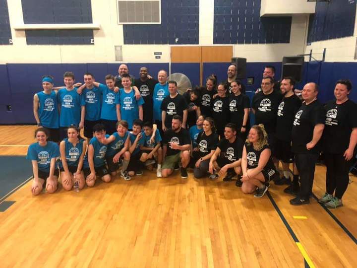 8th Grade Student/Faculty Basketball Game Fundraiser T-Shirt Photo