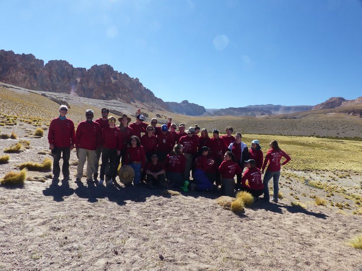 Osu Geoclub In The Central Andes Mountains T-Shirt Photo