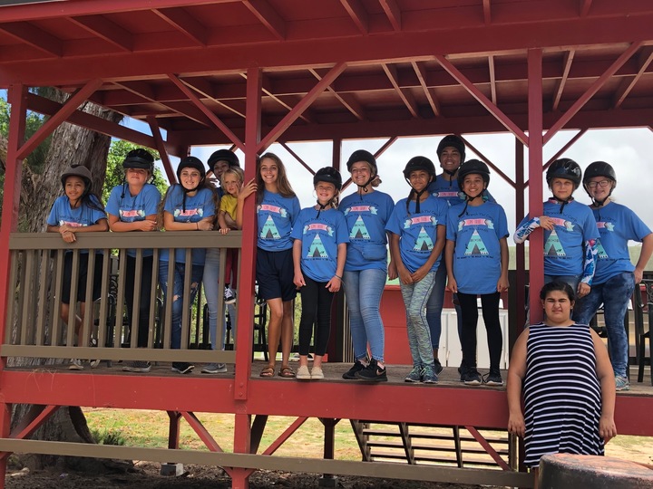 Yw's Camp Horseback Riding  T-Shirt Photo