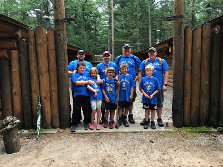 Scouts At Camp T-Shirt Photo