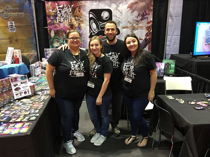 Fuzzy Mage Fight Gen Con Launch T-Shirt Photo