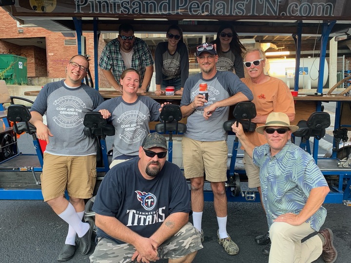 The End Is Near Bachelor Party T-Shirt Photo