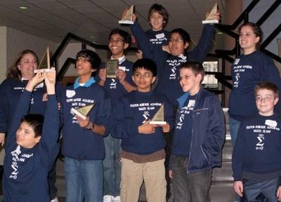 Math Counts Competition T-Shirt Photo