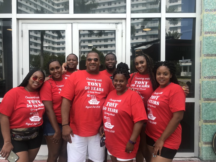Tony Birthday Cruise T-Shirt Photo