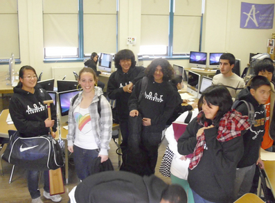 10th Grade Academy Of Information Tech. Computer Art T-Shirt Photo