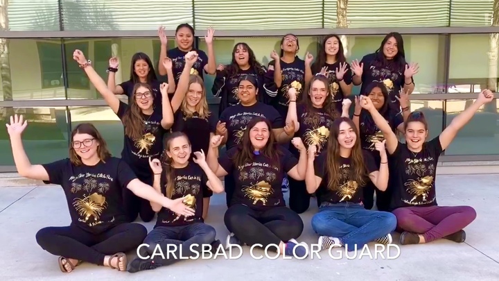 Carlsbad Color Guard Team Shirts! T-Shirt Photo