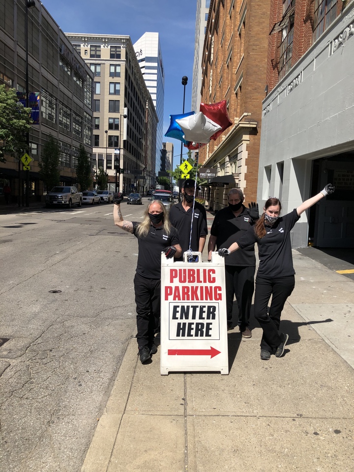 We Are Open For Business  T-Shirt Photo