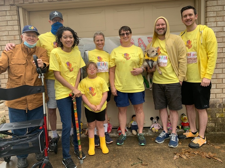 Simpson Starter School Turkey Trot 5 K T-Shirt Photo