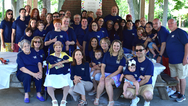Buccino Vaccaro Family Reunion In Celebration Of Aunt Margie's 100 Birthday T-Shirt Photo