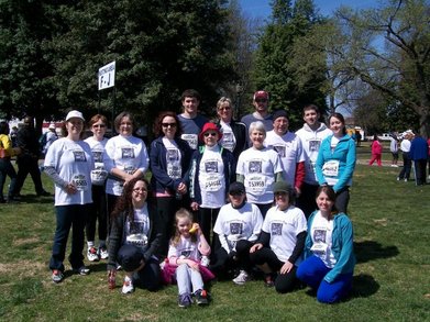 Richmond Va 10k Family Team T-Shirt Photo