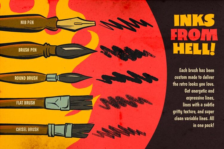 Buy Inferno Ink for Photoshop - Default Title for Photoshop on Sendowl