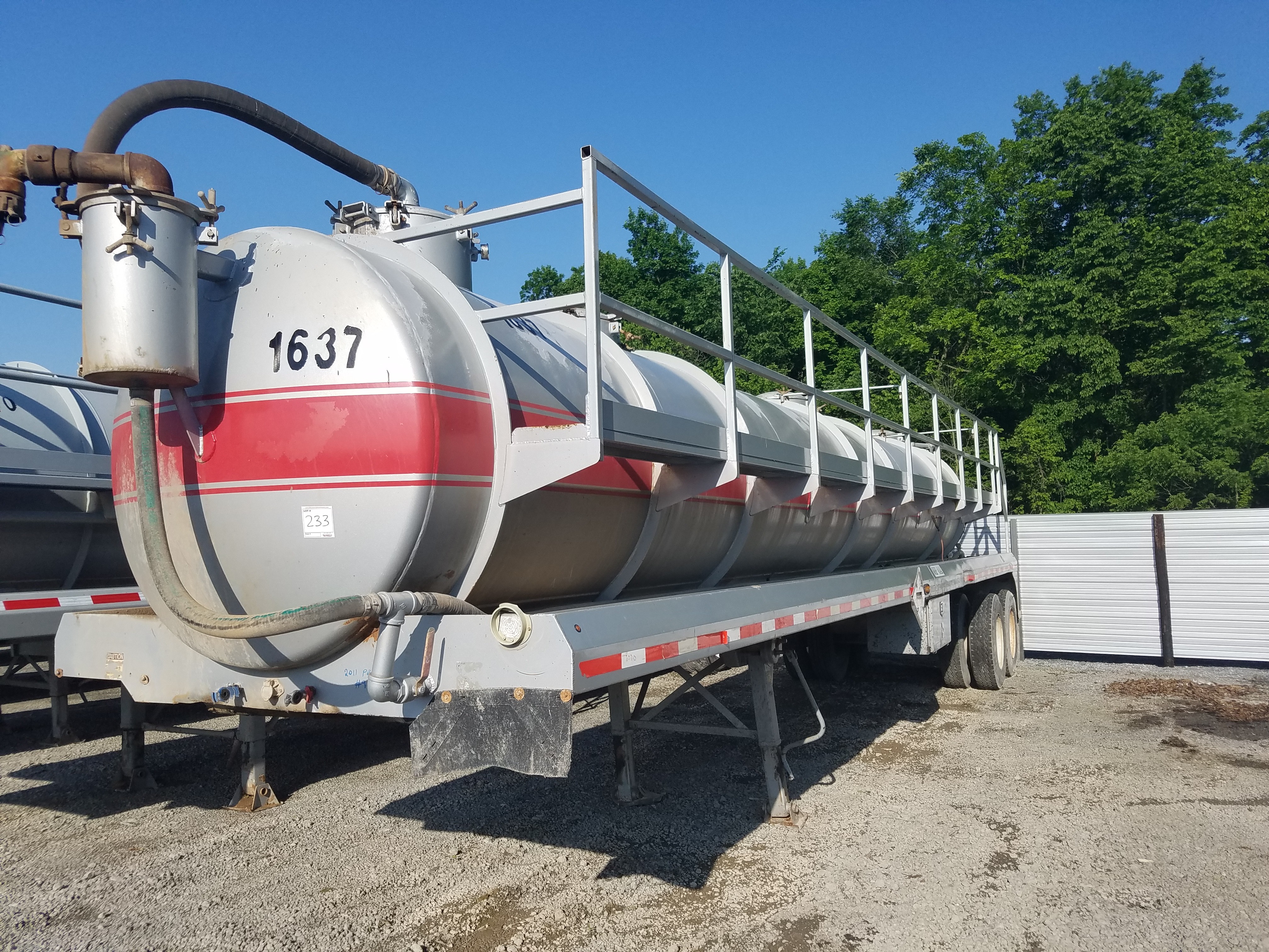 Used 2011 Proco Trailers Proco 130 BBL Vacuum Trailer in Grabill, IN