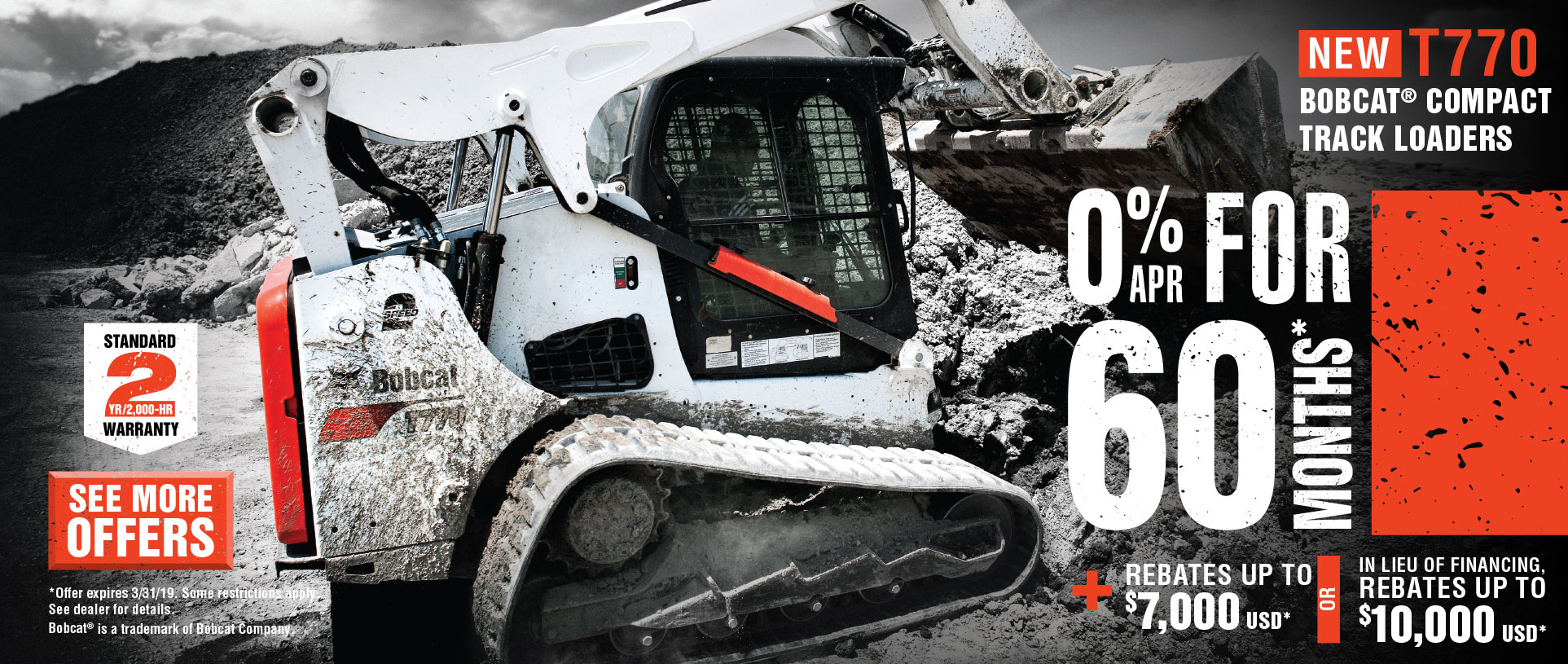 Bobcat Equipment Dealer in Abilene, Texas, Near Sweetwater