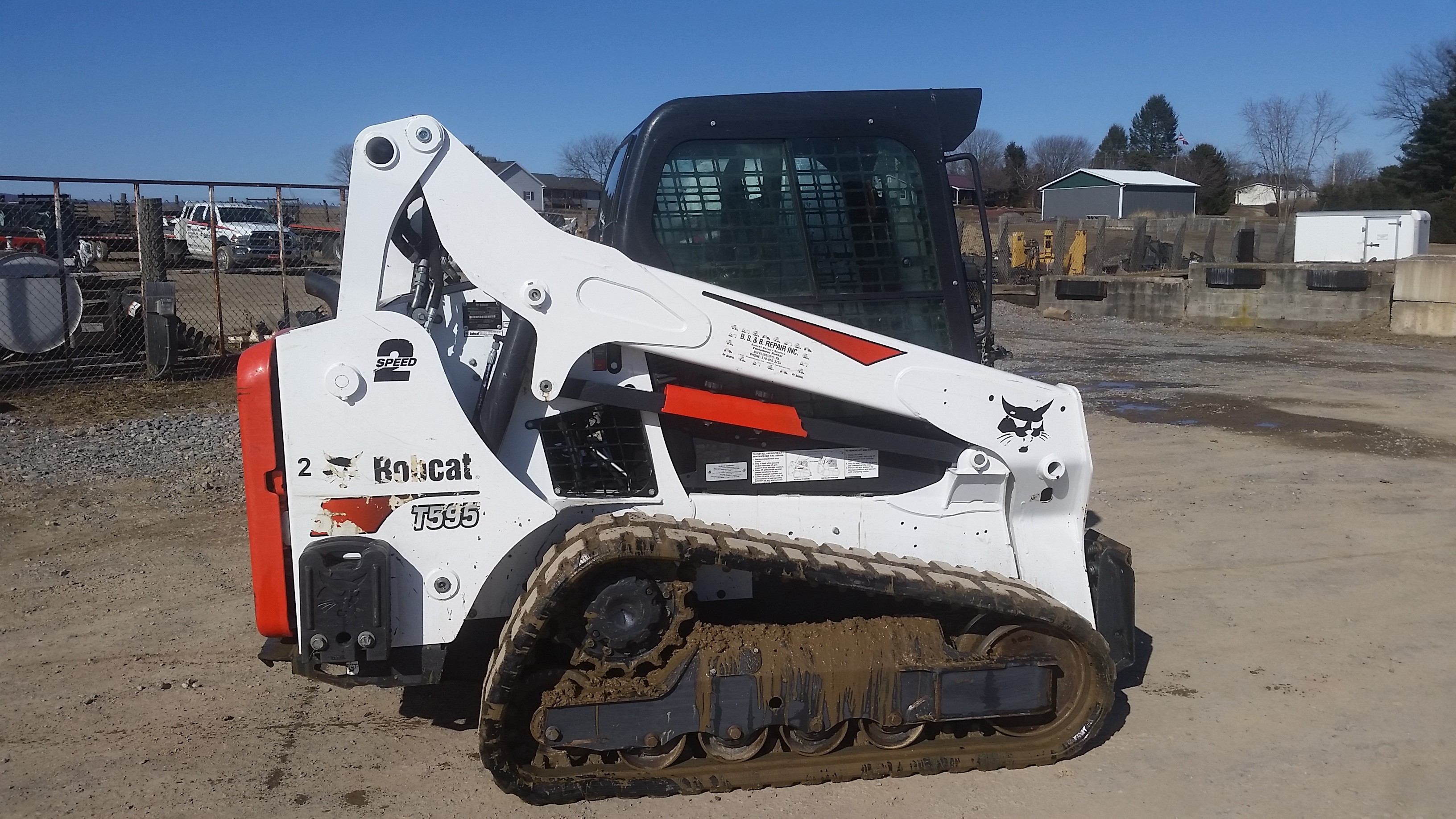 Bobcat Dealer B S B Repair Inc In Mifflinburg Pa - 2018 bobcat t595